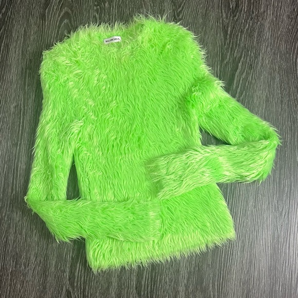 Balenciaga Green Grinch Long Sleeve - Picture 1 of 3